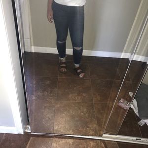 American Eagle ripped jeans